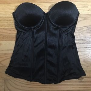Black corset top